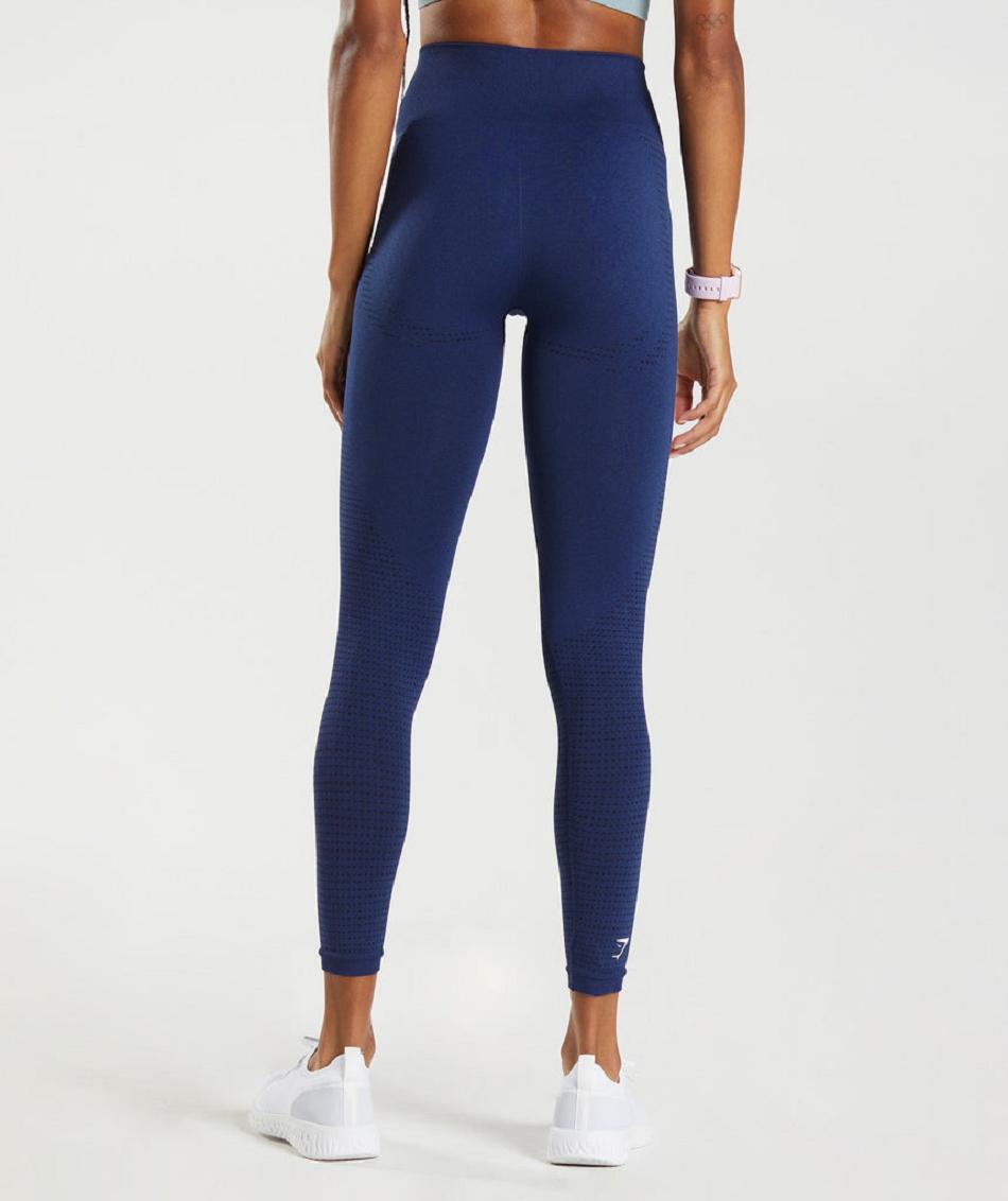 Leggins Gymshark Vital Seamless 2.0 Mujer Azules | CO 2814HAP